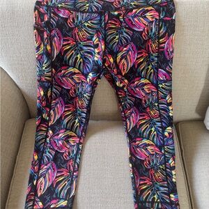 Constantly Varied Gear Tropic Like It's Hot Leggings, Large NWOT